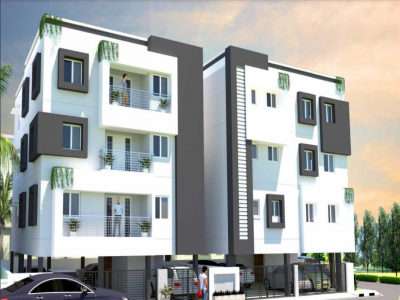 2, 3 BHK Apartment for sale in Mogappair East