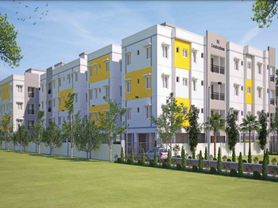 1, 2, 3 BHK Apartment for sale in Perumbakkam