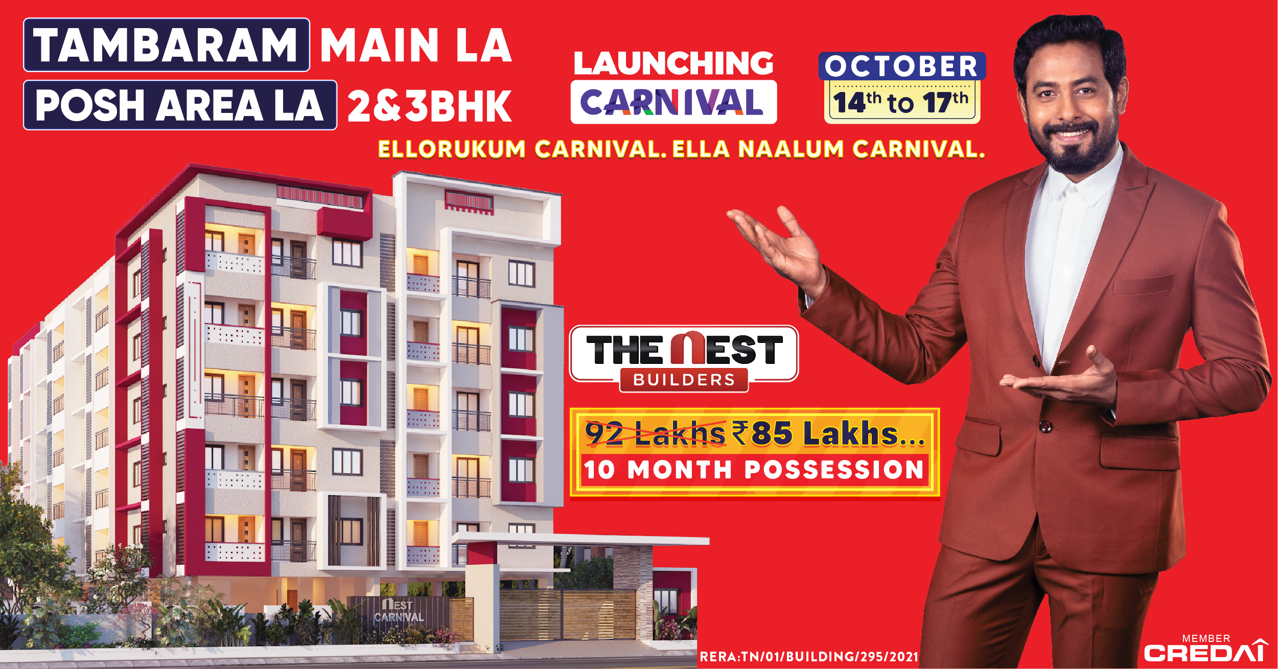 Double Treat! All set to go on floors by The Nest Builders