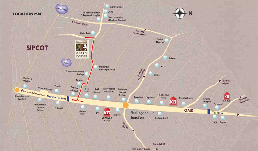 KG Earth Homes Phase 2 in Thalambur, Chennai