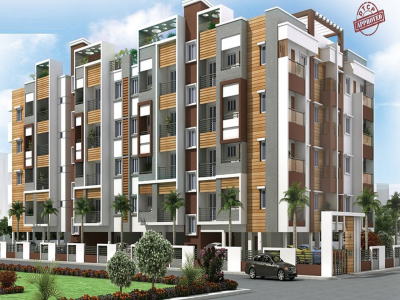 2, 3 BHK Apartment for sale in Siruseri