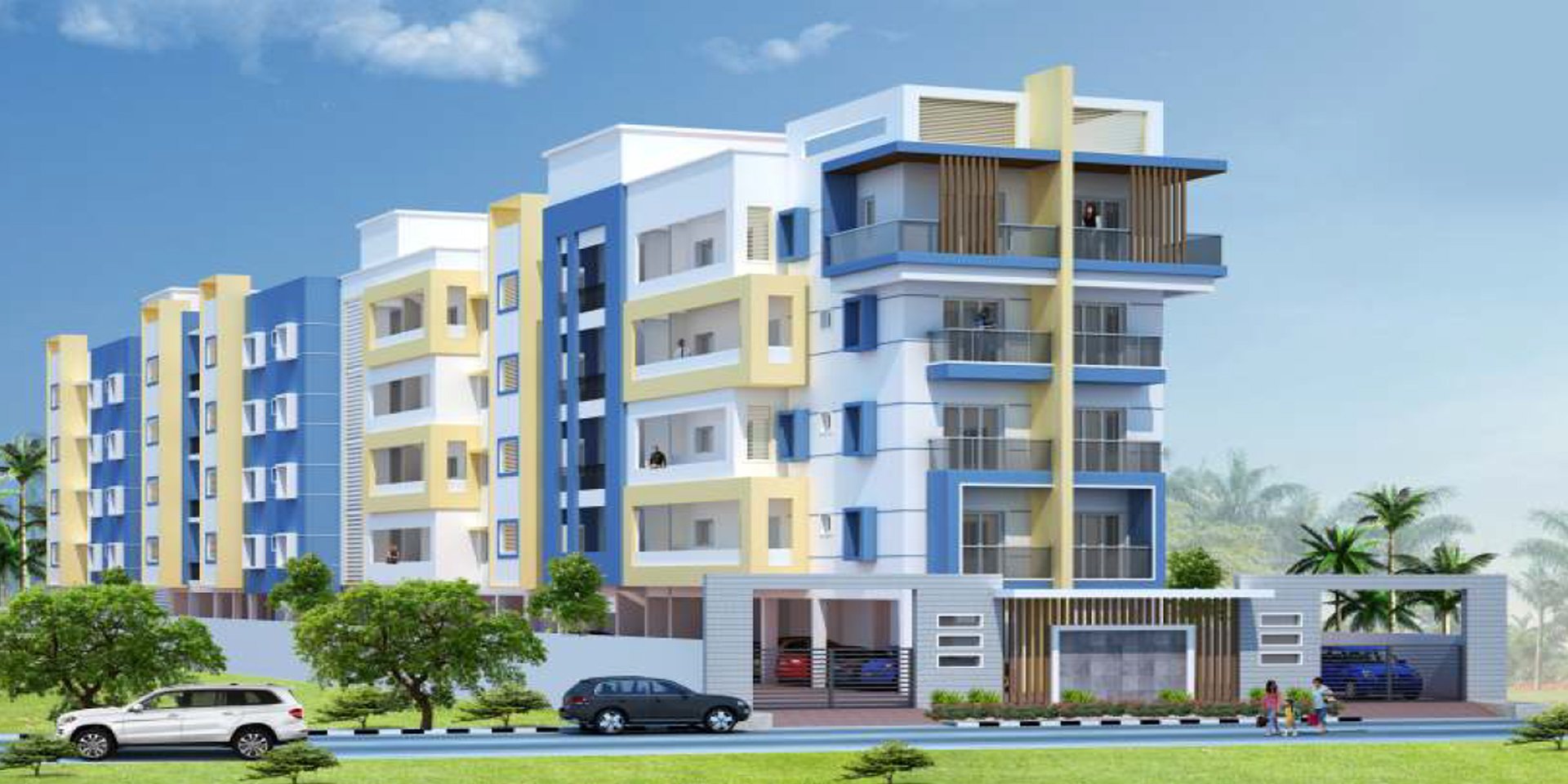 2, 3 BHK Apartment for sale in Siruseri