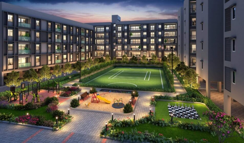 Smart homes at green enclave