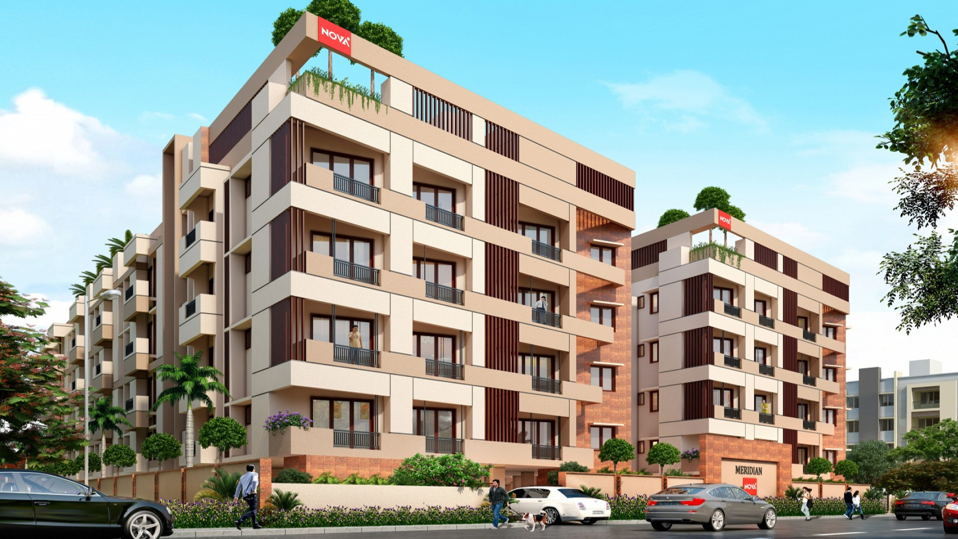 1, 2, 3 BHK Apartment for sale in Mogappair West