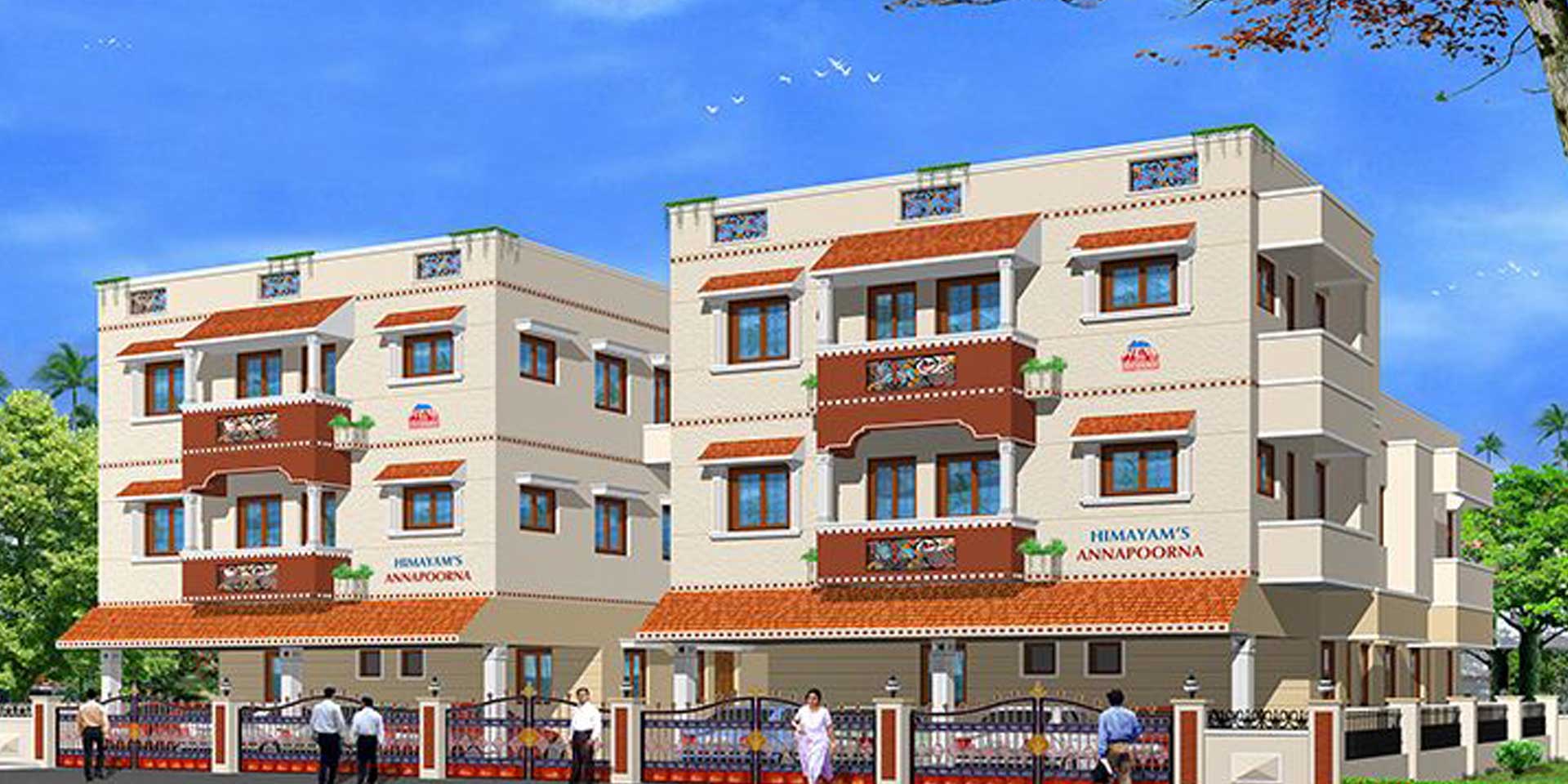 2, 3 BHK Apartment for sale in Kolathur