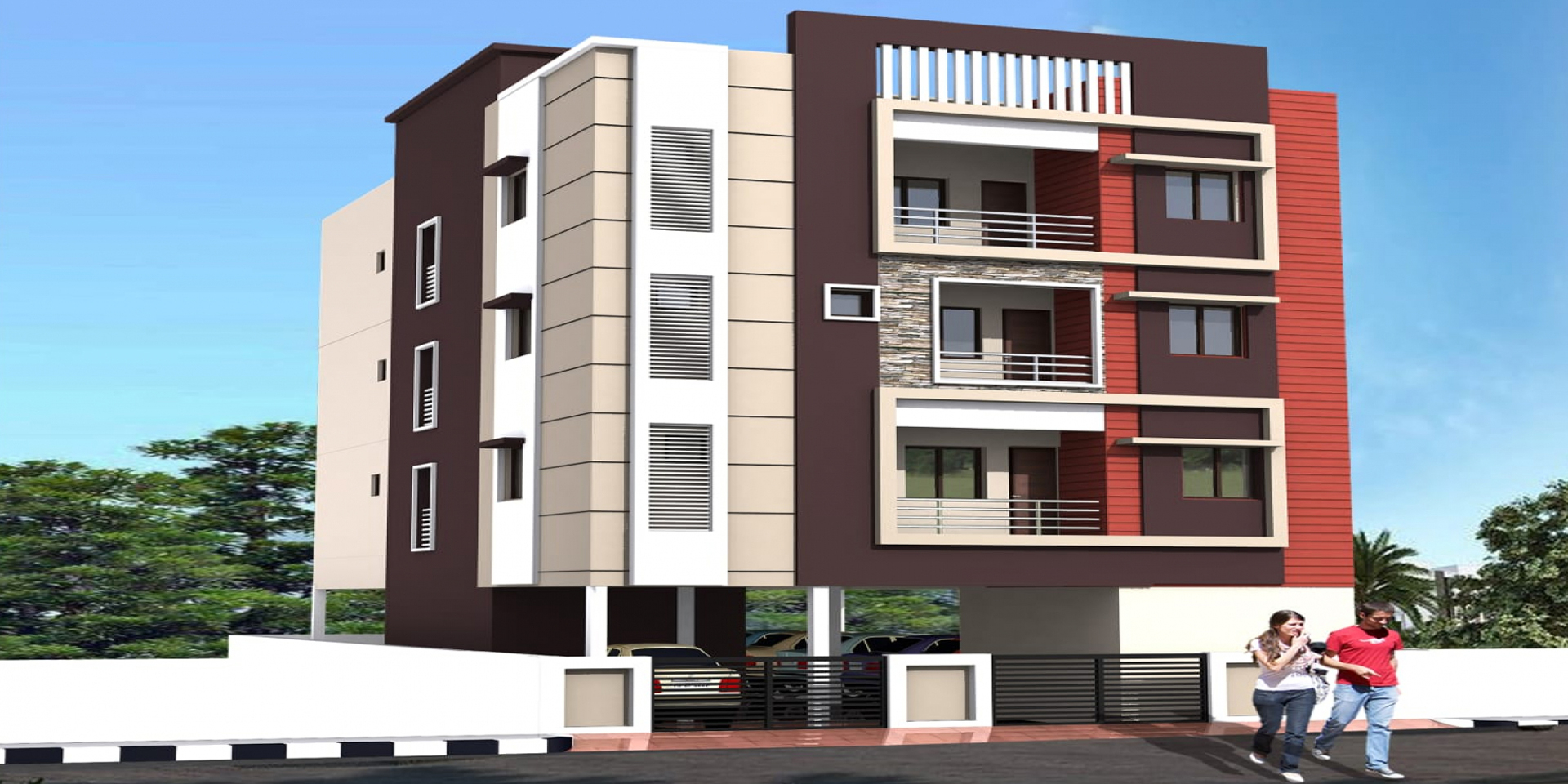 1, 2, 3 BHK Apartment for sale in Pammal