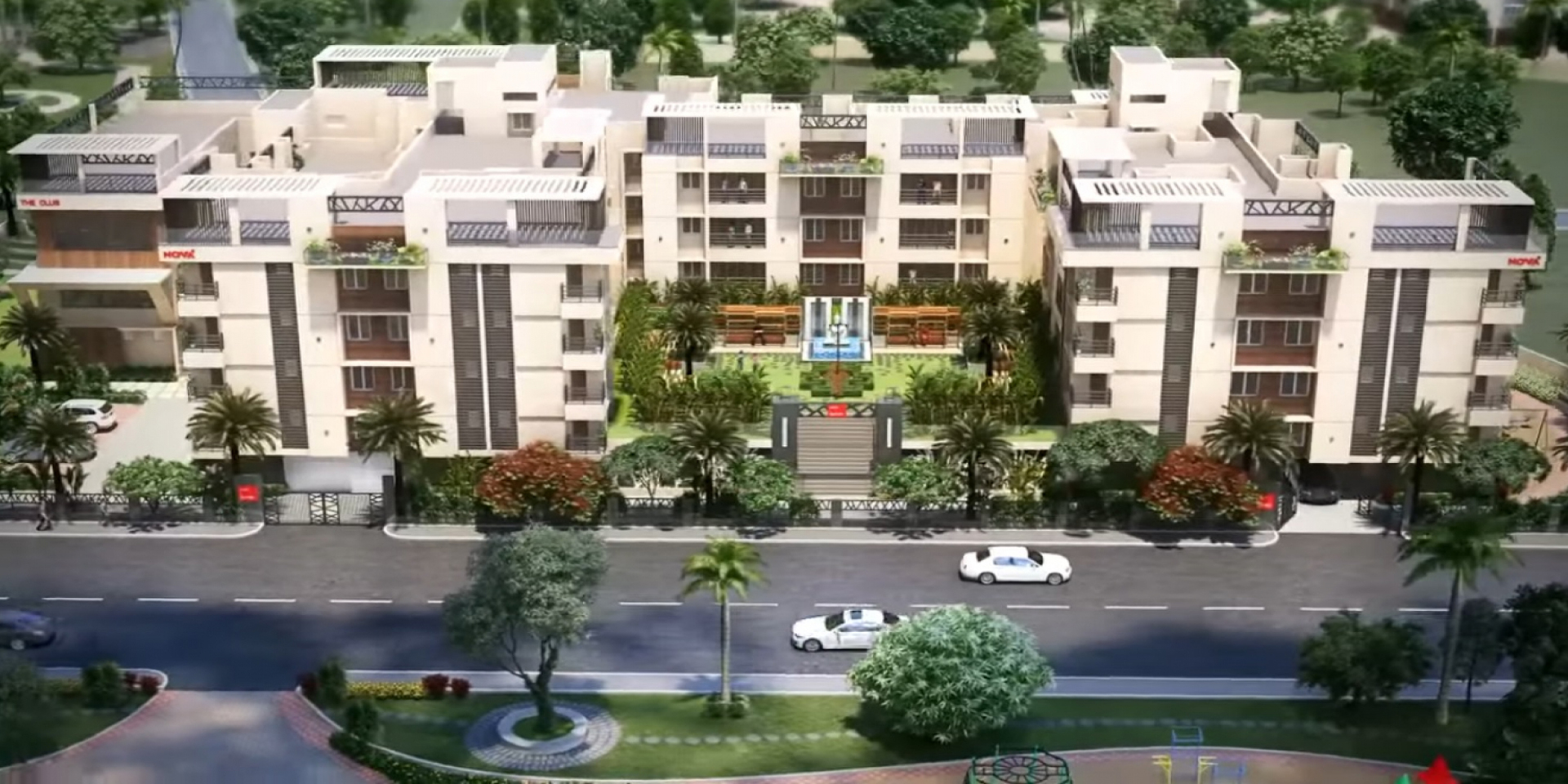 2, 3 BHK Apartment for sale in Mogappair West
