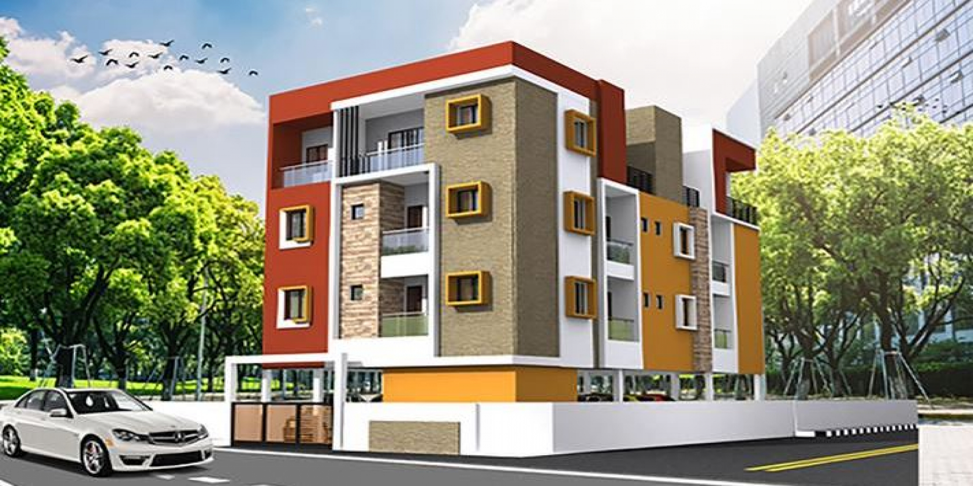 1, 2, 3 BHK Apartment for sale in Anakaputhur