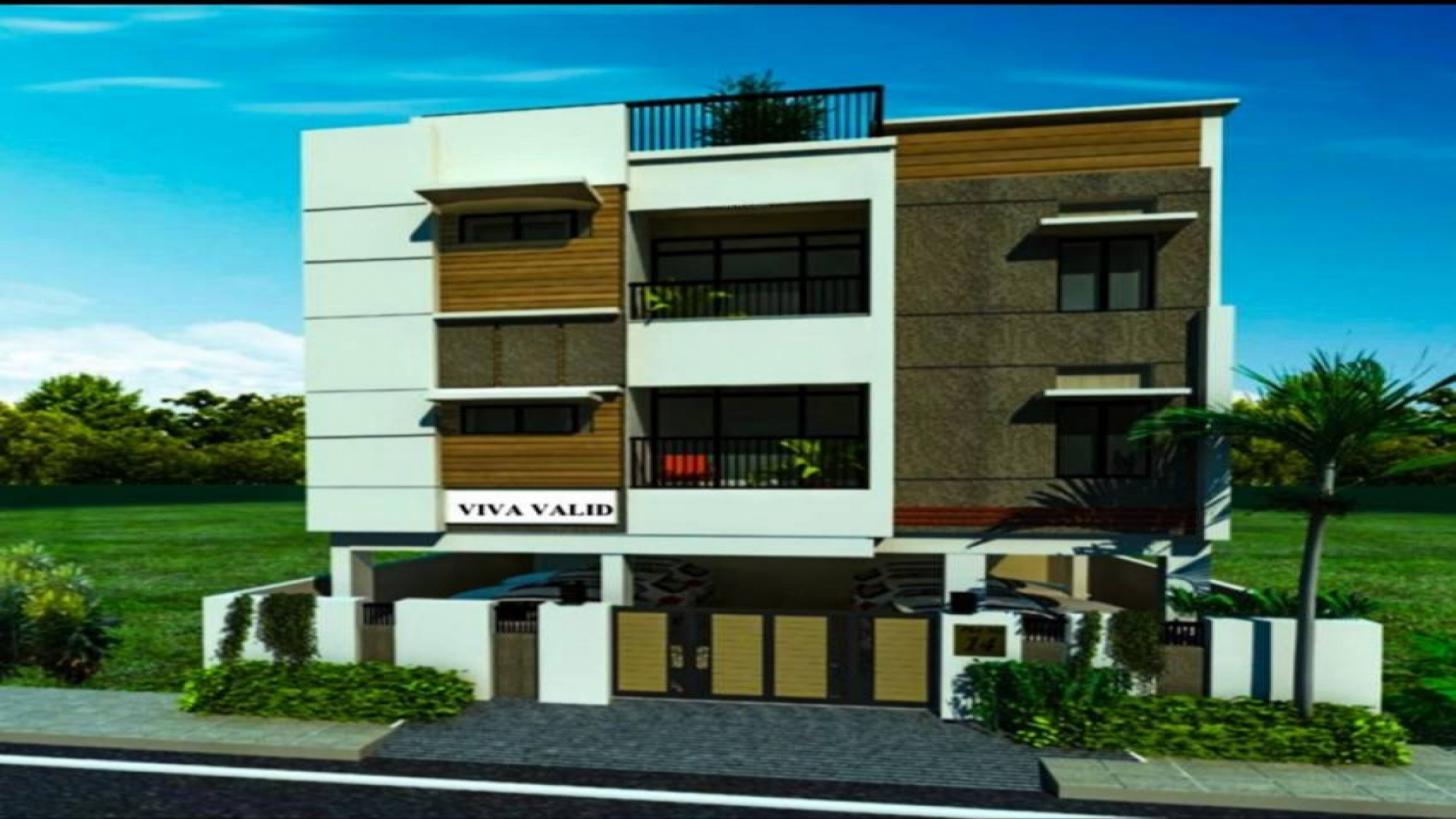 1, 2, 3 BHK Apartment for sale in Polichalur