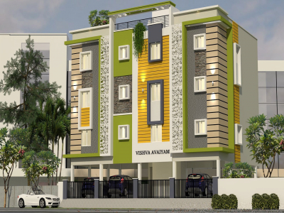 2, 3 BHK Apartment for sale in Polichalur