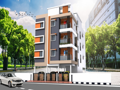 2, 3 BHK Apartment for sale in Polichalur