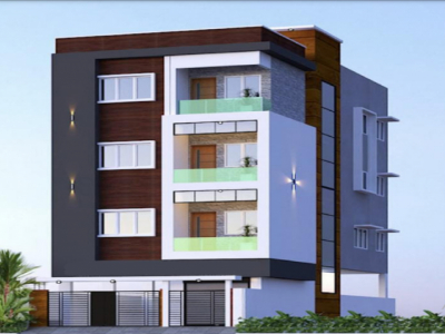 2 BHK Apartment for sale in Manapakkam