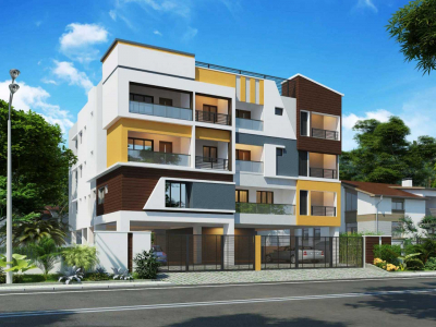 3 BHK Apartment for sale in Santhoshpuram