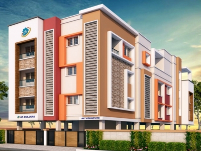 2, 3 BHK Apartment for sale in Polichalur