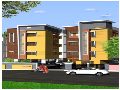 2, 3 BHK Apartment for sale in Sholinganallur