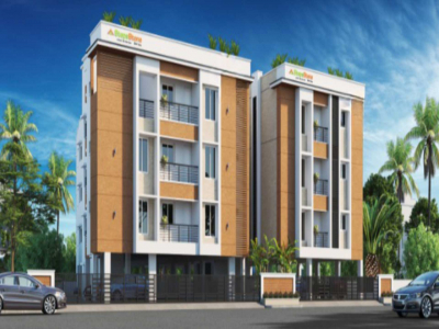 2, 3 BHK Apartment for sale in Perungudi