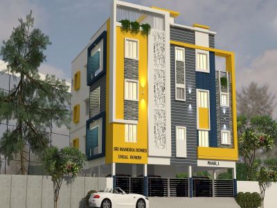 1, 2 BHK Apartment for sale in Mannivakkam