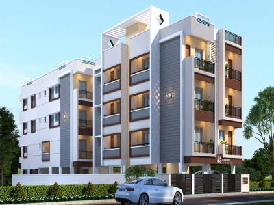 1, 2 BHK Apartment for sale in Polichalur