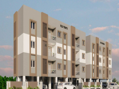 2 BHK Apartment for sale in Mogappair West