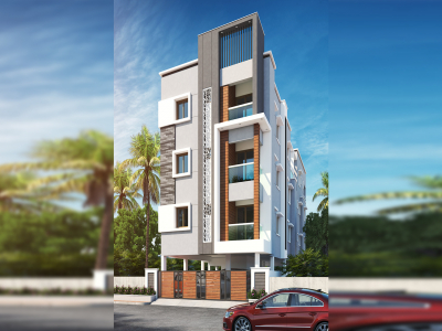 2, 3 BHK Apartment for sale in Polichalur