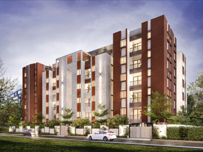 2, 3 BHK Apartment for sale in Siruseri