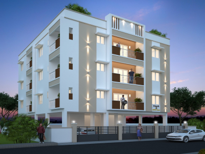 2, 3 BHK Apartment for sale in Thoraipakkam