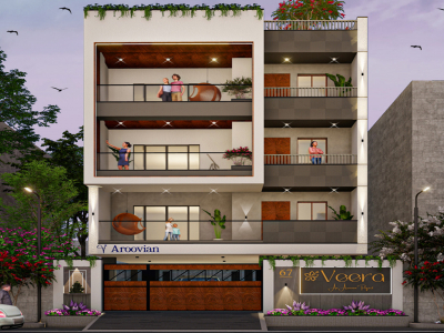 3 BHK Apartment for sale in Saligramam