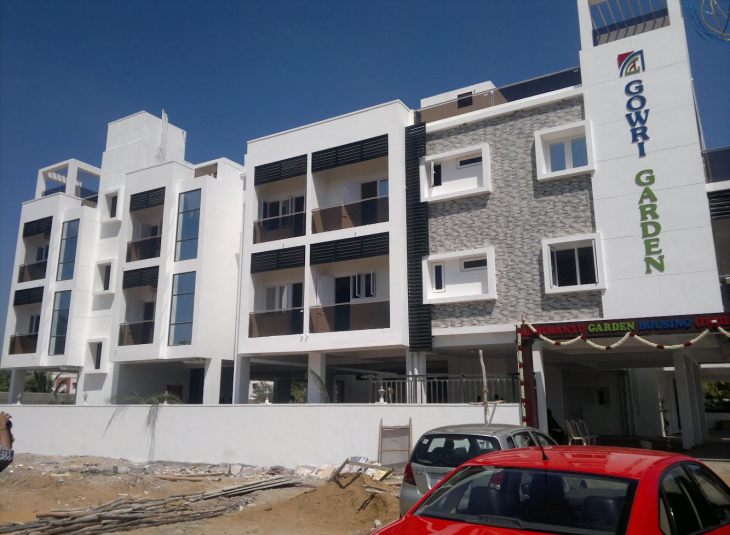965 Sq.Ft, 2 BHK Flats for sale in Kanathur