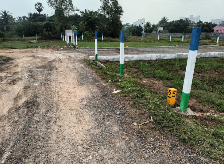 1047 Sq.Ft, Land for sale in Kandigai