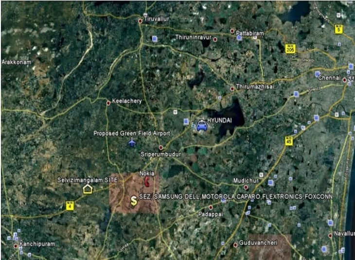 1 Acres, Commercial Land for sale in Sriperumbudur