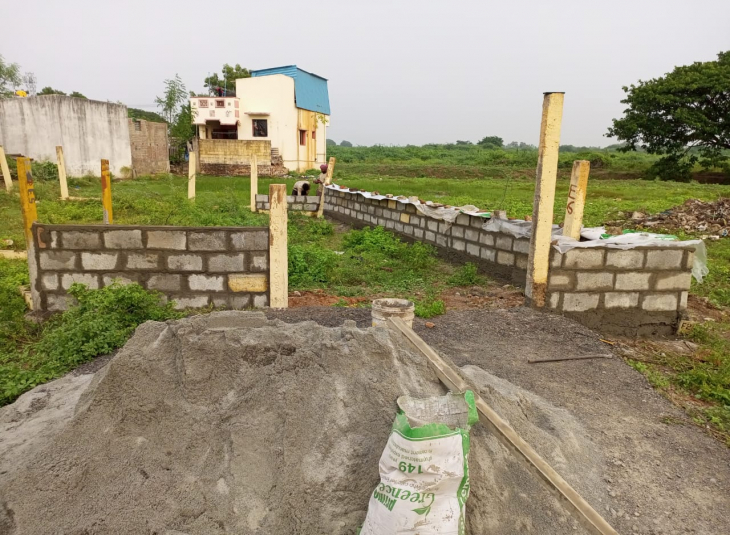 1861 Sq.Ft, Land for sale in Gerugambakkam