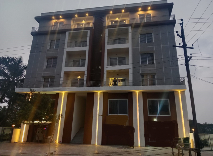 1234 Sq.Ft, 3 BHK Flats for sale in Vanagaram